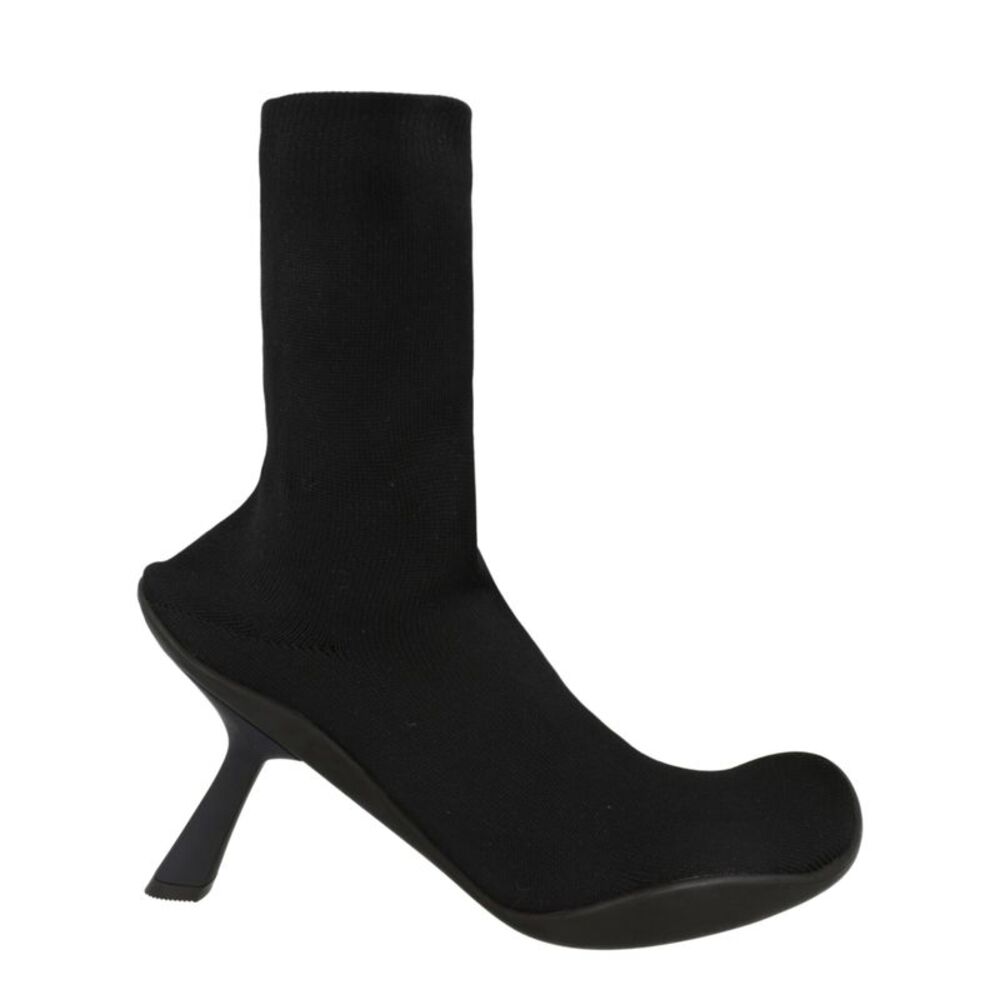 Balenciaga Knit Hyperflat Sock Booties Black Womens